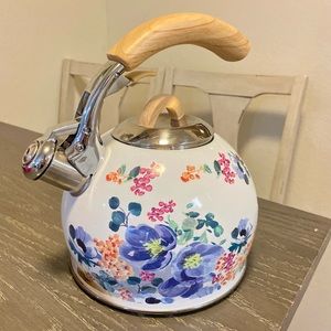 Mimi Anthropology Tea Kettle - Floral